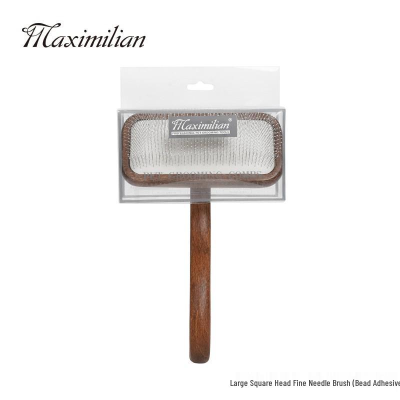 Антикварная расческа из цельного дерева для ухода за кошками и собаками