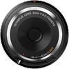 OLYMPUS Mirrorless Camera Body Cap Lens 9mm F/8 Fisheye, Black, BCL-0980 BLK