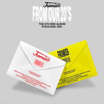 Fromis_9 - 6th Mini Album: From Our 20’s [Postcard Ver.] [1 Out of 2 Randomly Sent]