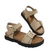 Fashion Women's Sandals Fashion Peep Toe Casual Sandals Brand Buckle Strap Flat Sandals Anti Slip Comfortable Outdoor Beach Shoes 2025