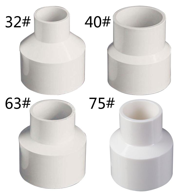 50mm to 32mm/40mm/63mm/75mm Reducer Adaptor For Vacuum Cleaner For Cyclone Dust Collector Woodworking Power Tools