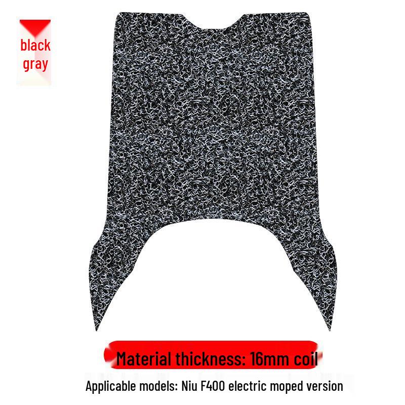 Niu F400 Electric Motorcycle Waterproof Non-slip Silk Ring Foot Pad