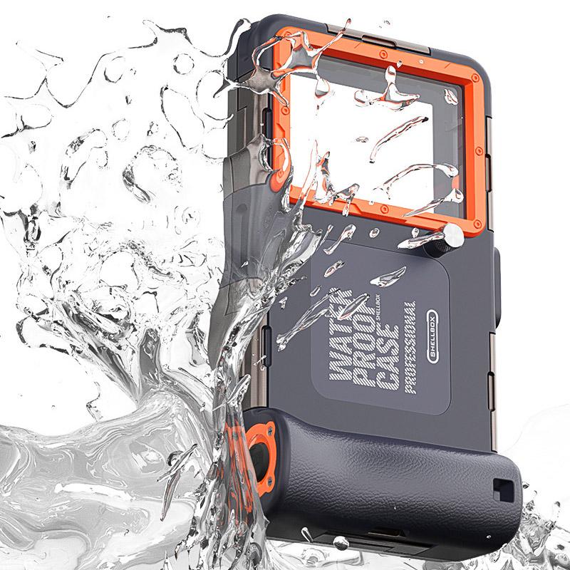 

Waterproof Phone Case Holsters & 15m Diving 50ft Swimming Premium Protective Housing & Lanyard for IPhone Samsung 6.8 Phone