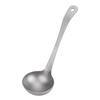 Ti Camping Spoon  ened Scoop Head Ergonomic Handle with Hanging Hole for Outdoor Picnic Cooking Kitchen