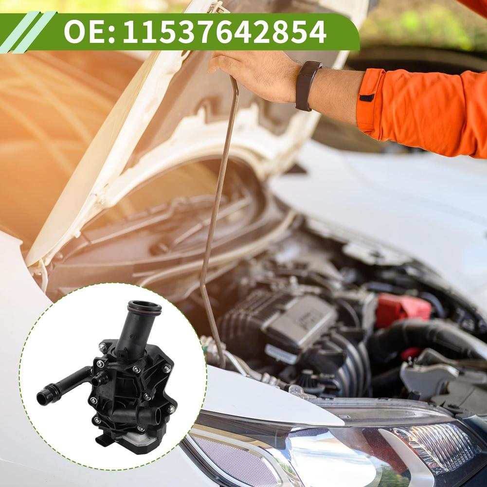 A58X-For BMW 540I Xdrive 2017- Car Engine Coolant Thermostat Housing Assembly 11537642854