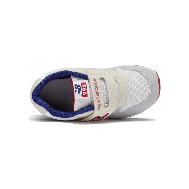 New Balance Comfortable Sports Low-Top Walking Shoes Baby Shoes Gray Beige Blue IZ996JD3