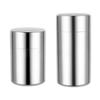 Reusable Tea Containers Cookie Cans Small Kitchen Canisters Empty Tea Tins Mini Portable Box with Sealed Double Lids