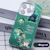 HSR Huohuo White Translucent MagSafe Mobile Phone Case for iPhone 17 16 15 14 13 12 11 X XR XS Air Pro Max Plus Cover