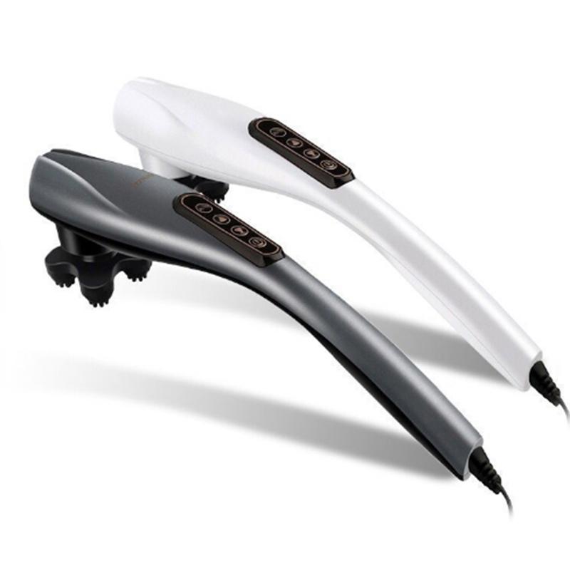 Rechargeable handheld deep massager, cordless electric body massage for muscle neck, deep tissue and back massage tool