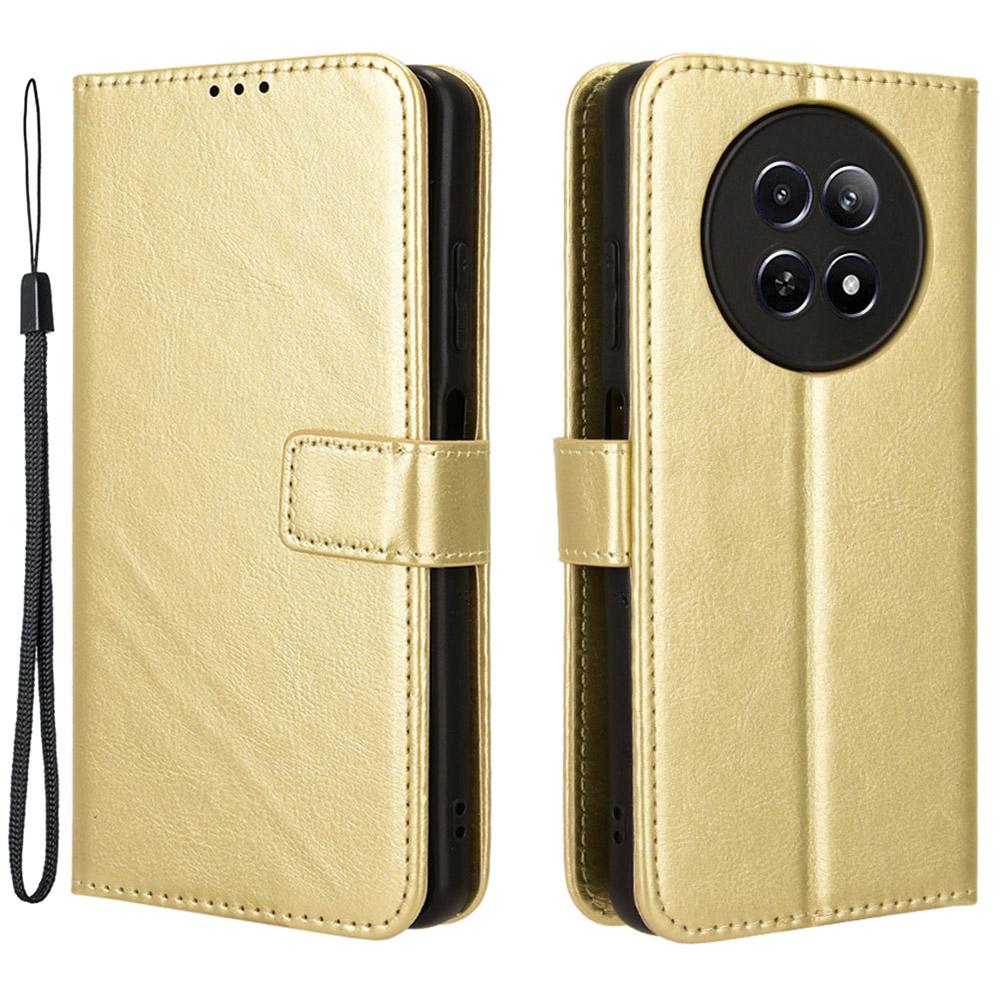 For Realme Narzo 70x 5G/C65 5G/Narzo N65 5G/13 5G/12 5G/12x 5G Wallet Case Crazy Horse Texture Stand Leather Phone Cover