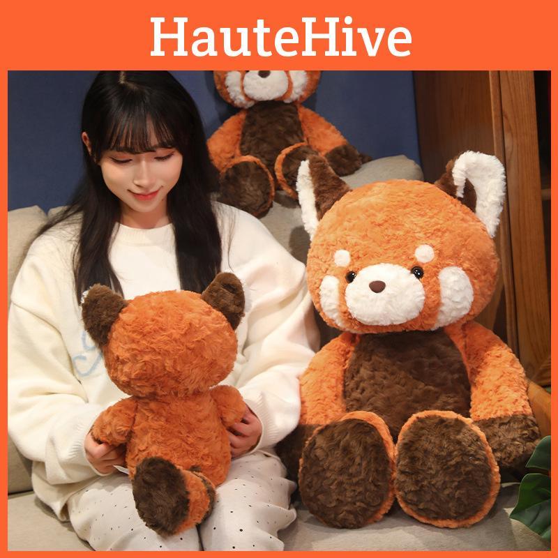 Red Panda Plush Toy Dolls Room Decoration Ornaments Children Festivals Gift