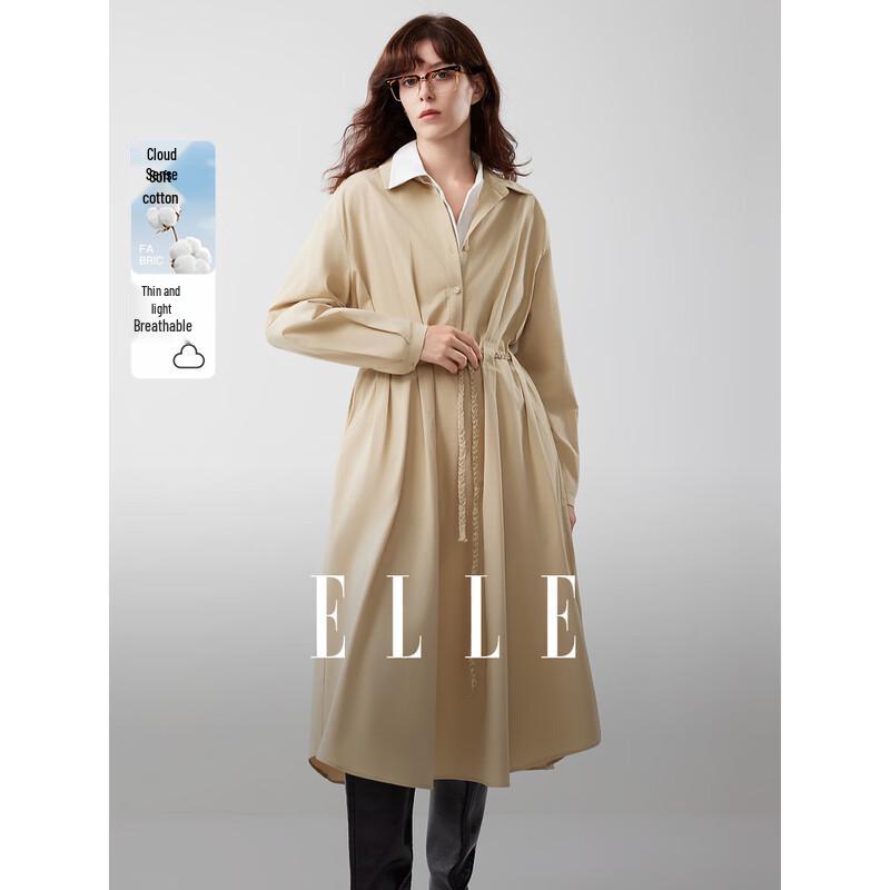 

ELLE French Commuter Style Shirt Dress M