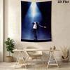 Michael Jackson Pop Art Icon Tapestry Fashion Print Background Cloth Background Wall Hanging Cloth Soft Homestay Soft Decoration Tapestry