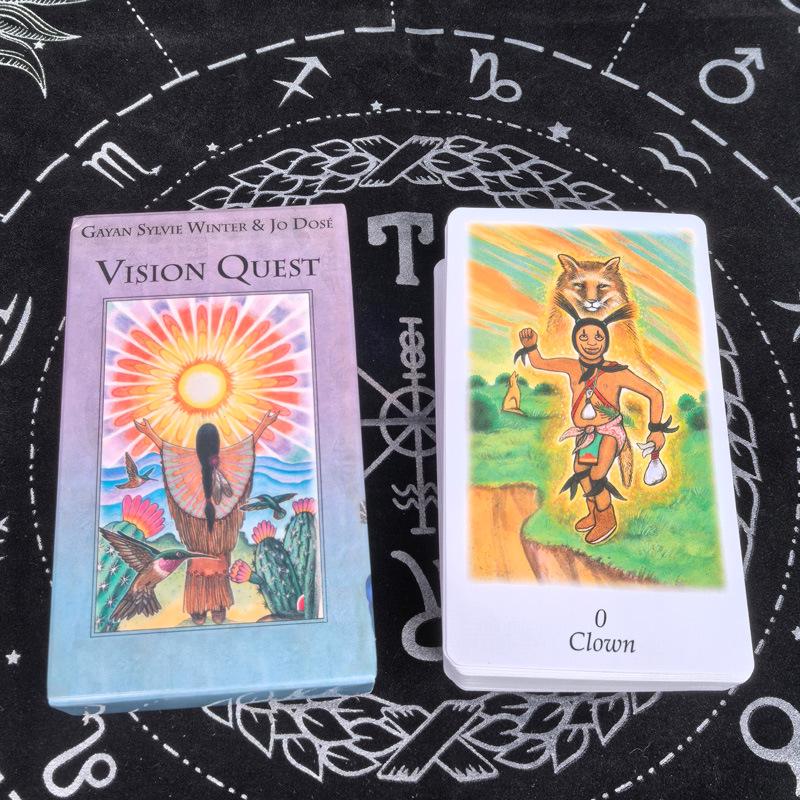 1000 Stil Englische Tarot- & Orakelkarten Brettspiel
