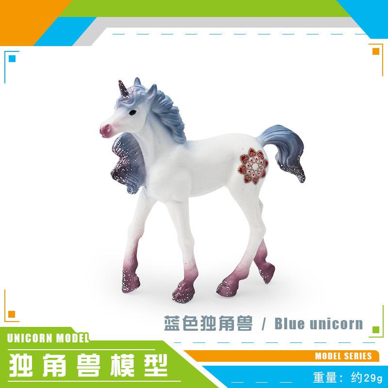 Fantasy Magical Unicorn Figurine Collection With Realistic Details In Colors Vibrant