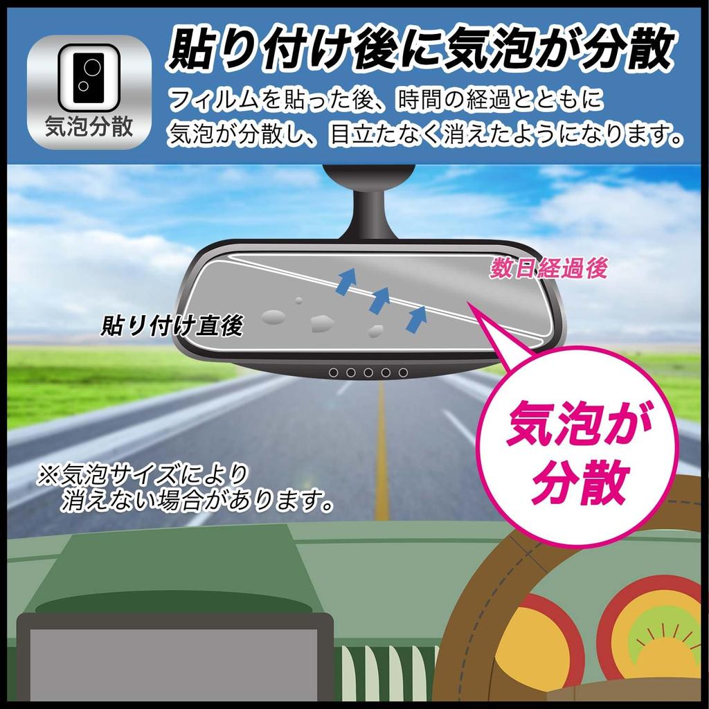 FILMEXT UNE GLFAGDD00164 6.25 Inch Motorcycle Dash Cam AKT-55H Glass Film (Ultra Thin Fiber)