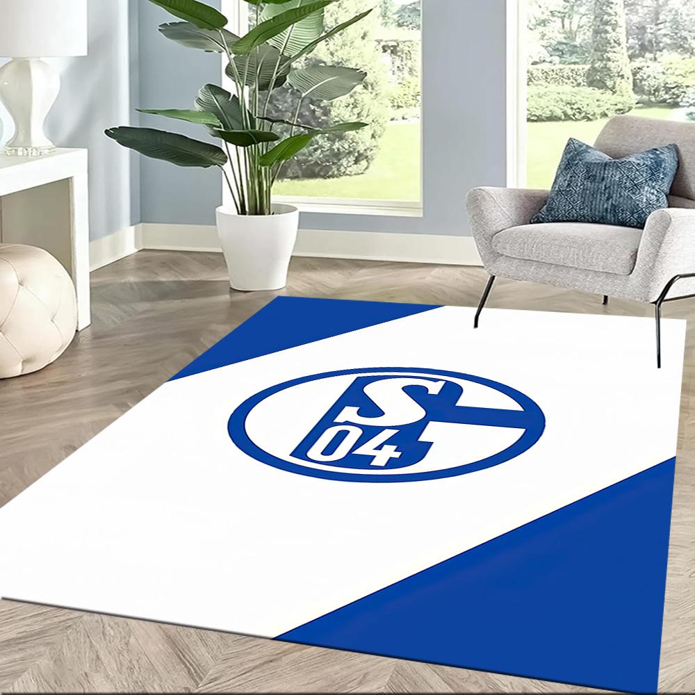 Fc Schalke2 Square rugs are a great choice for living rooms, bedrooms, home décor, and as gifts