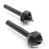 Interchangeable Insert Milling Cutter V Shaped Milling Tool 60/90°Angle Carbon Cutter For Wood Furniture Making