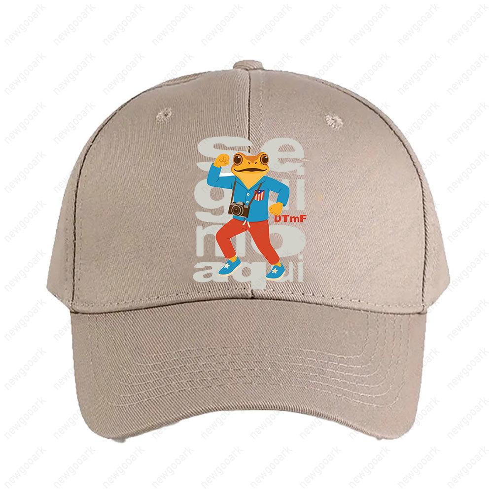 DtMF Deb Tirar Ms Fotos Benito Puerto Rico Seguimo Aqu Concho Sapo Cap Woman Man Adult Adjustable Printed Baseball Caps