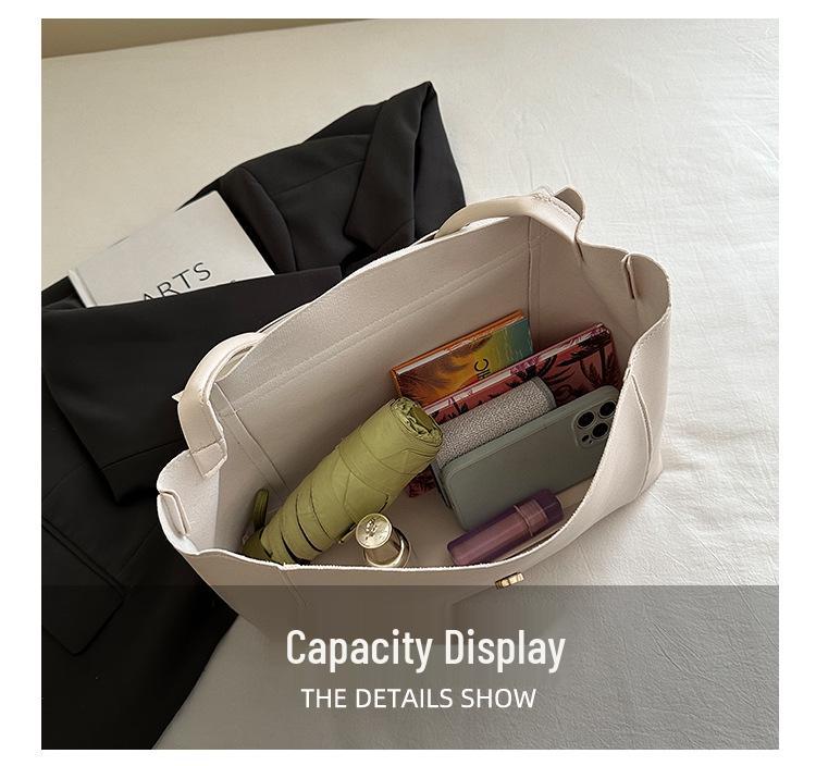 2025 Trendy Women's Soft-Sided Large Capacity Commuter Tote Crossbody Bag
