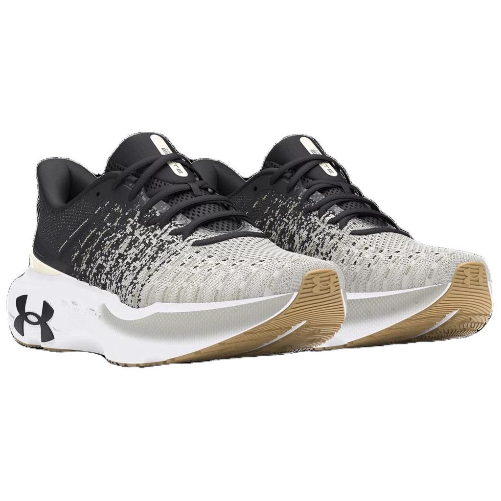 Under Armour HOVR Infinite Elite Anthracite White Clay Women Sneakers Black Summit-White 3027199-104