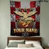 Slbenfica Wall Hanging Printed Fabric Blanket Decorative Tapestries for Bedroom Living Room Home Decor
