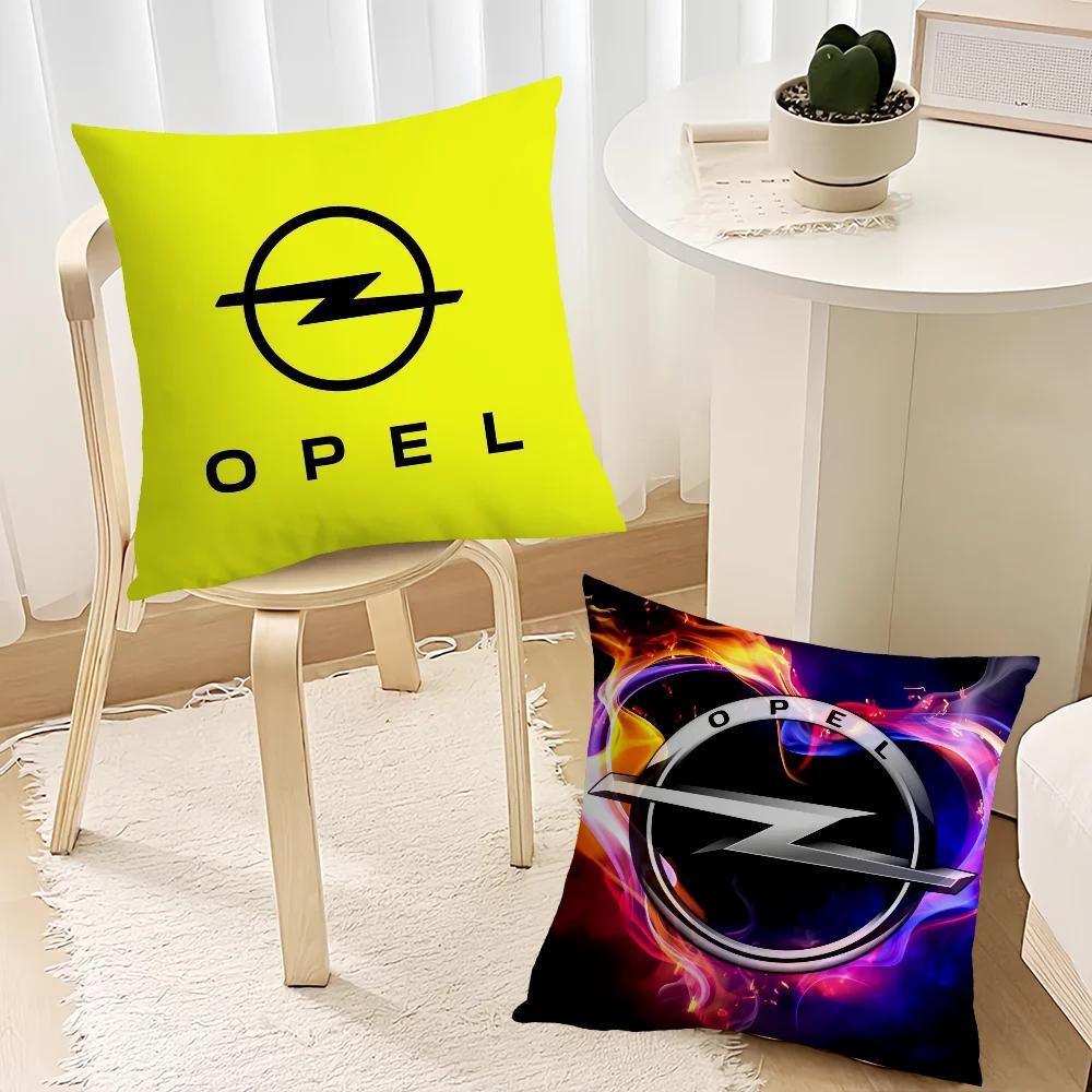 Racing Cars O-Opels-S Cool cushion cover Living Room Headboard Bedroom Office Cushion Cushion Sofa Nap Time Pillow Case