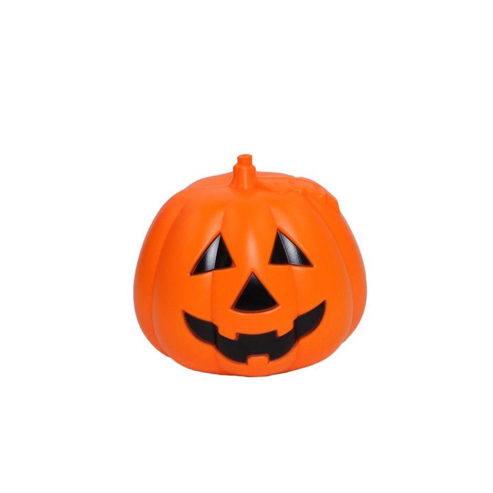 LED Light Halloween Jack-O-Lantern Luminous Pumpkin Lamp Portable Pumpkin Lantern Party Supplies