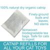 Catnip Tea Bag Soaking Water Replacement Pouch Cat Grass Teabag Toy Pet Multipurpose Cat Treats Vitamins Indoor Catnip