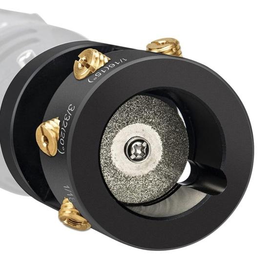 Electrode Sharpener Lightweight Aluminum TIG Tungsten Sharpener with Multi-Angle Grinding Tungsten Tip Sharpener Tool