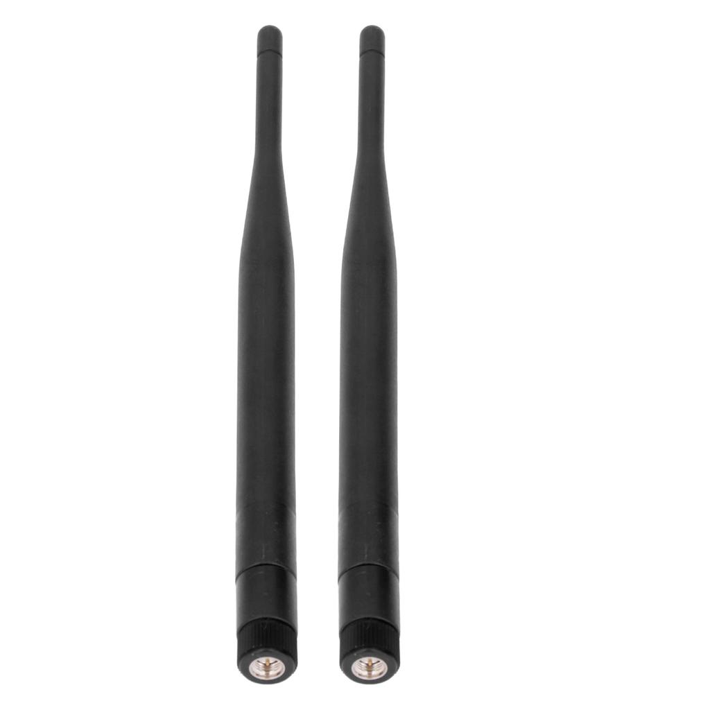 2pcs Network Antenna 5dBi 2.4G 5.8G Dual Band SMA Inner Pin Folding Signal Antenna for Routers Vending Machines
