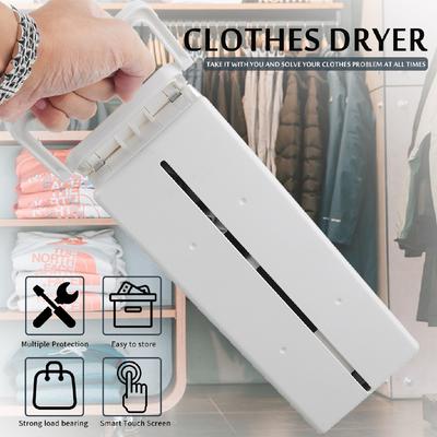 Mini Portable Clothes Dryer Drying Rack Foldable Heater Hanger Home Travel Garment Rack Dryer Electric Heater Control