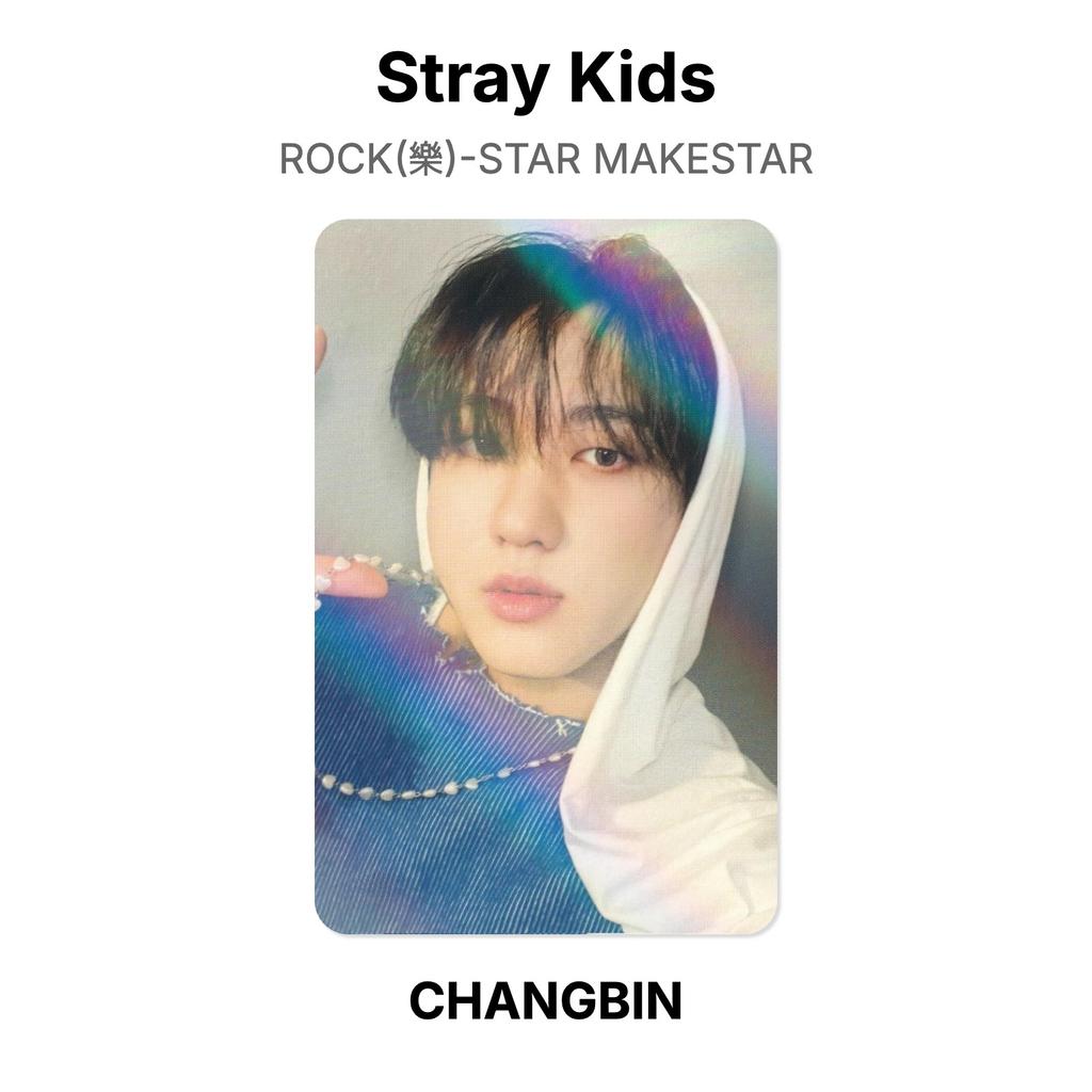 Stray Kids ROCK()-STAR MAKESTAR Official Photocard