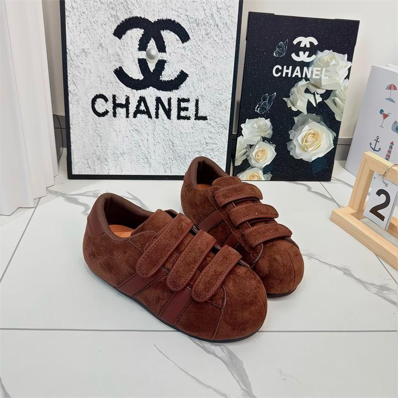 Platform shell head board shoes women's autumn new ugly cute big head bread shoes versatile flat bottom casual