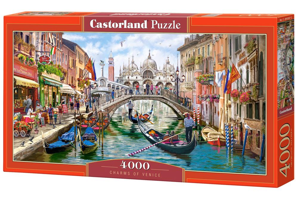 Puzzle 4000 pieces C-400287-2 Charms of Venice