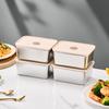 LUVHOO Leak-Proof 304 Stainless Steel Food Container Set