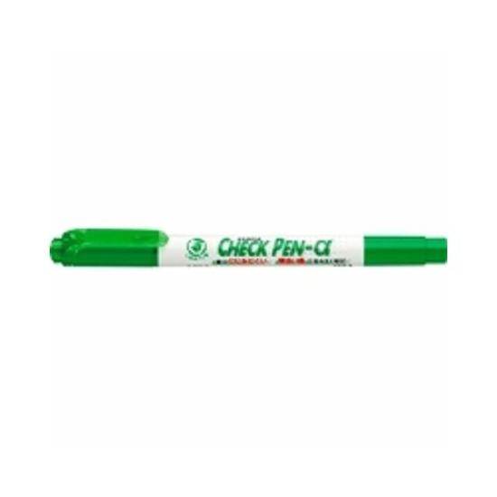 

Zebra Check Pen Alpha Set of 3 Water-Based Markers, Green, зелёный
