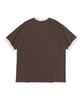 Cargo Bros Washed Heritage Garment Ringer T-Shirt (Brown)