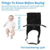 Coussin de siège de voyage pour enfants avec sangles de sécurité Compatibilité avion voiture Installation rapide Tissu polyester Nettoyage facile