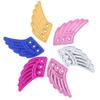 1 Pair Kids Foils Shoes Sneaker Angel Wing Girls Boys Clothing Decor DIY Accessories