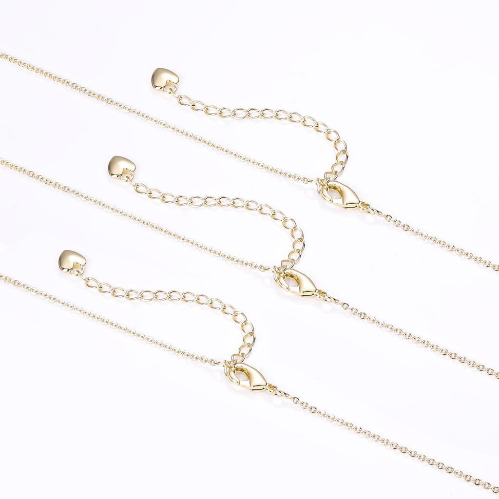 CM Jewelry Fashion Brass Custom Made Fine Jewelry Zircon Light Luxury Ladies Gifts Emerald Ruby Pendant Necklace