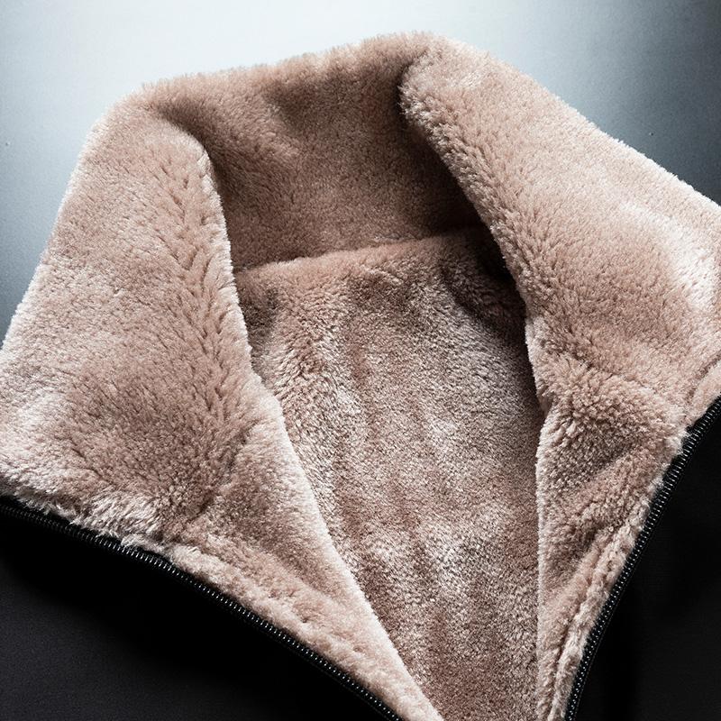 Men Winter Windproof Warm Thick Fleece Jacket Men Fashion Casual Coat Men Autumn Outwear Outdoor Classic Jacket Men