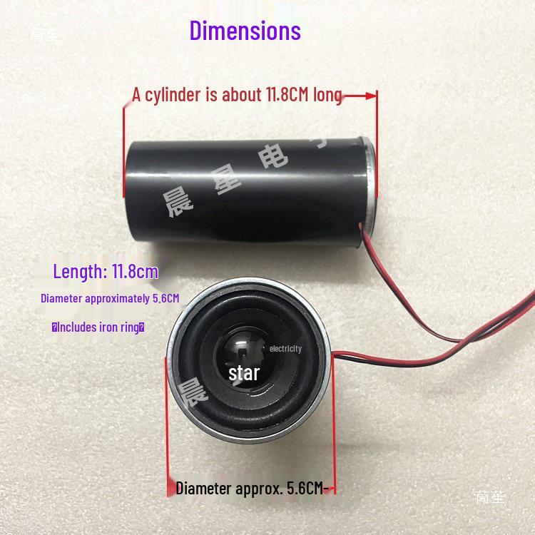 Совершенно новый 10-ваттный пассивный цилиндрический динамик 8 Ом для ЖК-телевизора - Акустическая система T52 (Пара)
