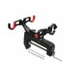 Clamp-on Rod Holder Adjustable Double Fishing Stable for Anglers