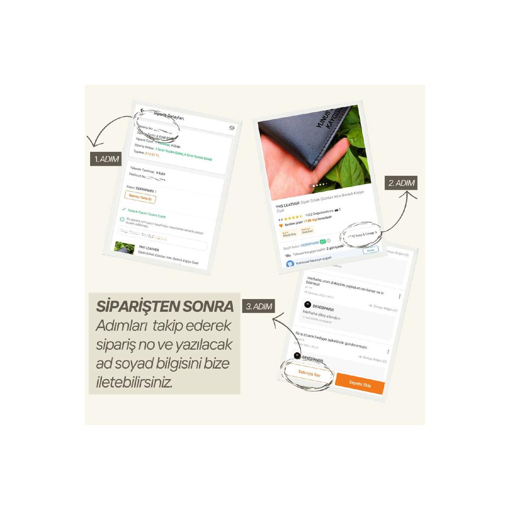 Portefeuille Homme Noir Nom Imprimé Personnalisé