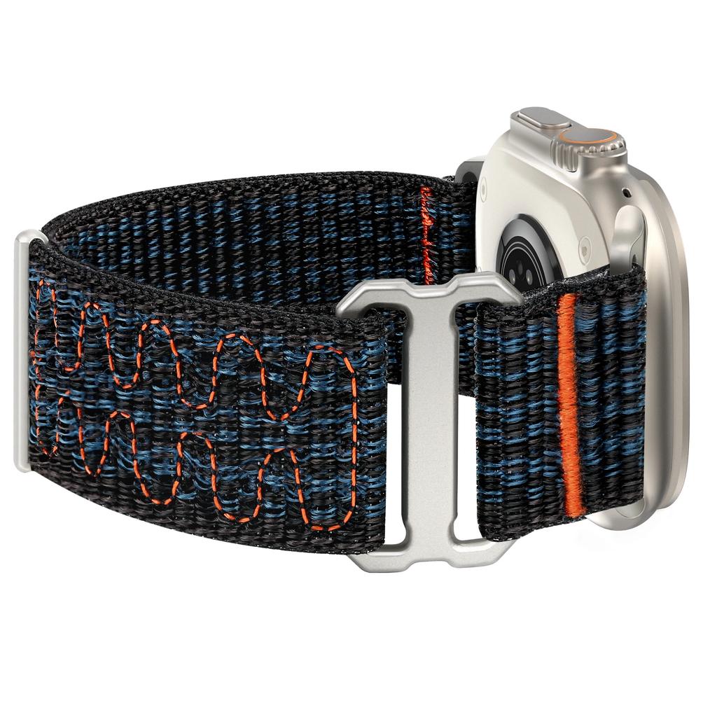 Nylom Trail Loop Armband für Apple Watch Ultra 2 1 49mm 45mm 44mm 42mm Sportarmband für iWatch Series 9 8 7 6 5 4 se 40 41mm Correa