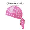 Paisley Print Hijab Caps Quick Dry Pirate Hat Fashion Accessory Bandana Hat  Sports