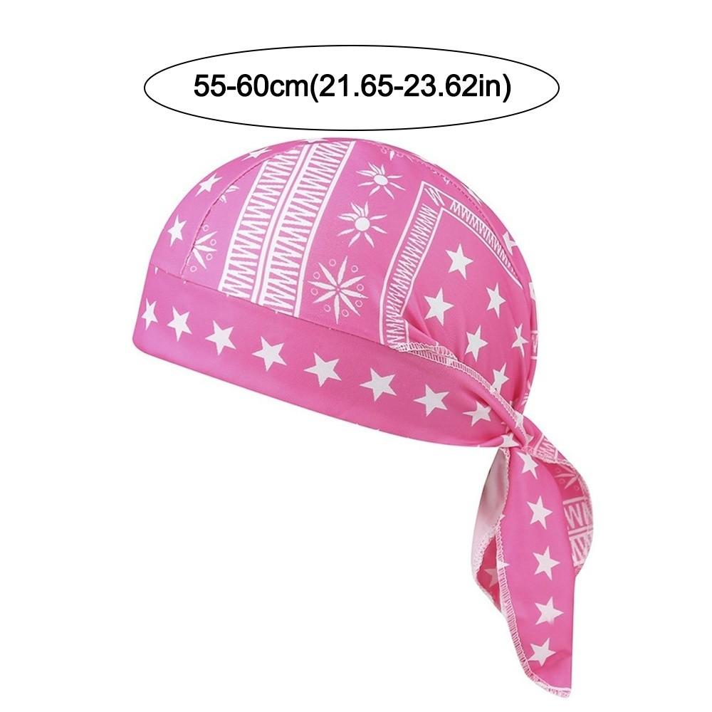 Paisley Print Hijab Caps Quick Dry Pirate Hat Fashion Accessory Bandana Hat Sports