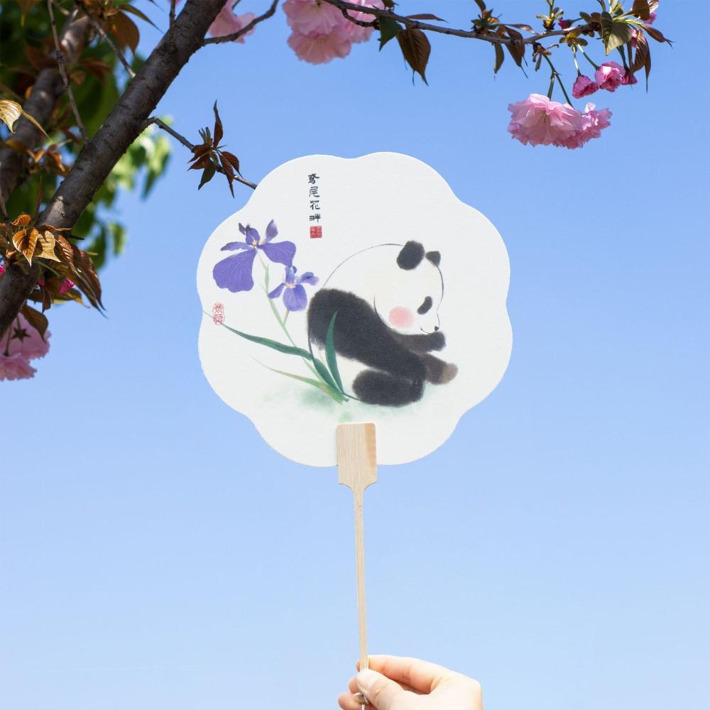 High Quality Xuan Paper Classical Dance Fan Bamboo Colorful Dance Performance Props Hand Fan Home Decoration Gift Female