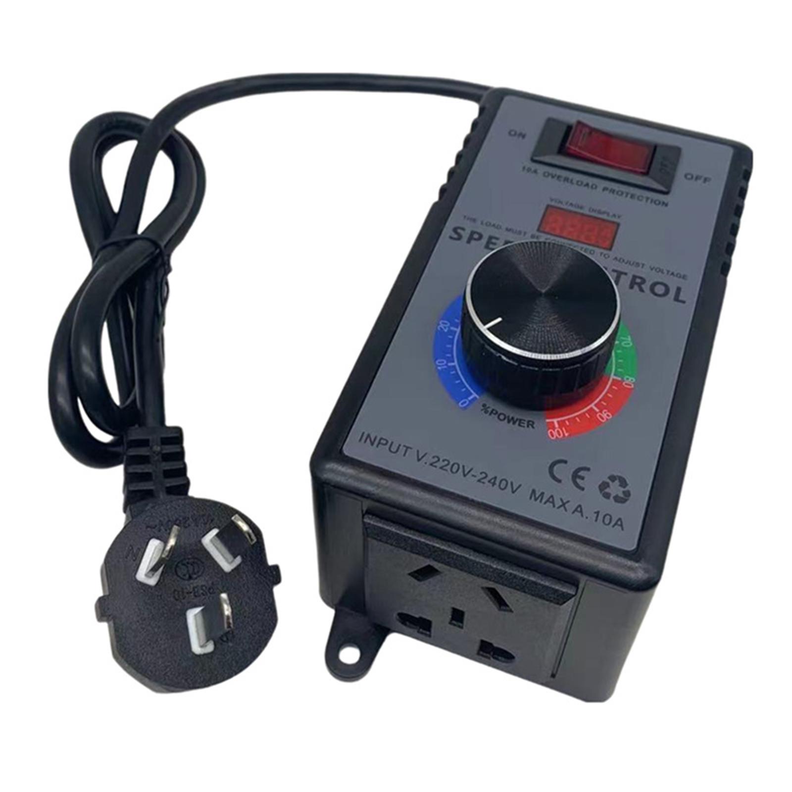 

Speed Controller Efficient Power Control Speed Regulator Plastic Speed Controller Simple Installation for Angles Tool US